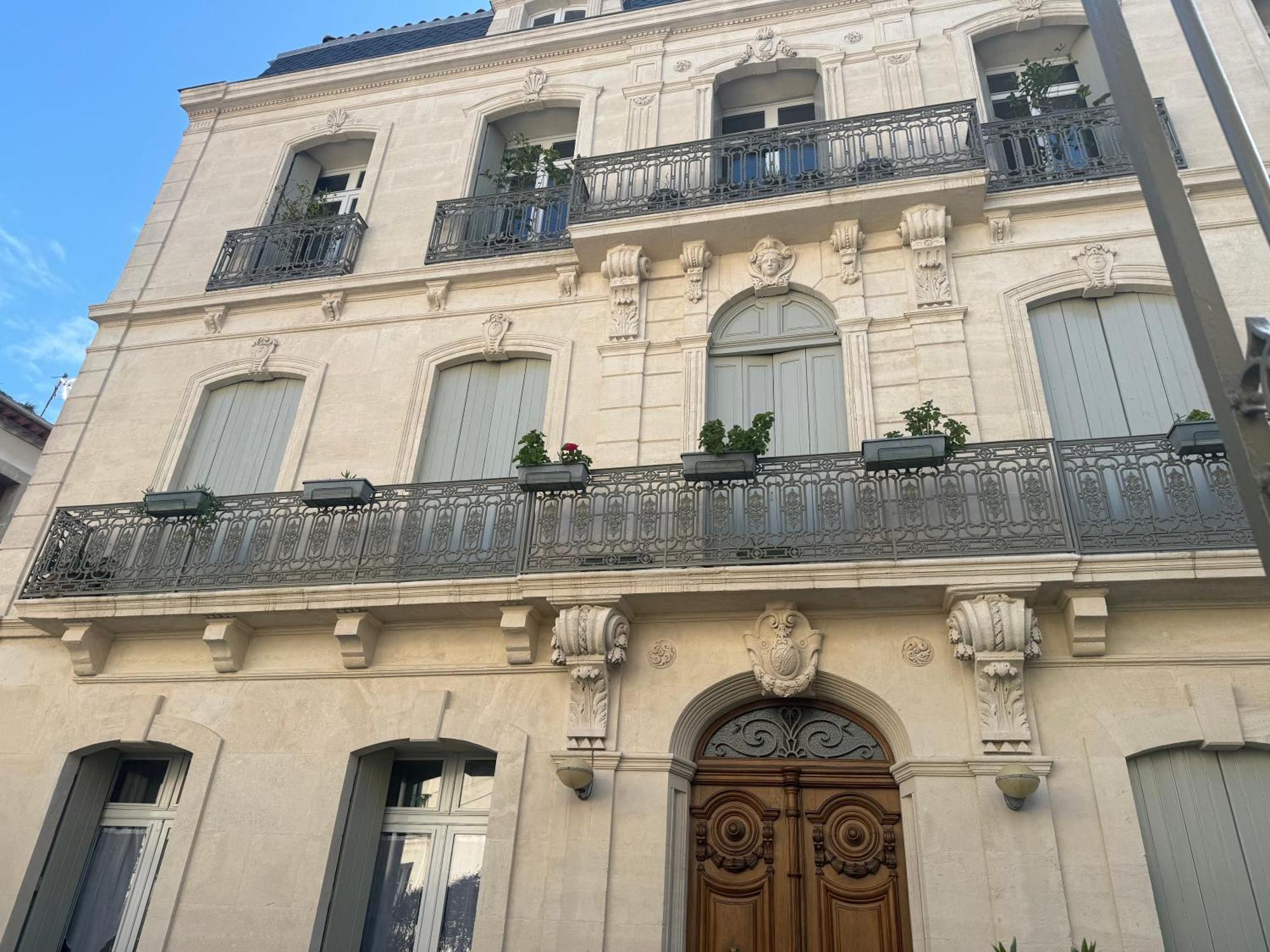 Studio 30 m2 avec jardin dans maison de maître Béziers Extérieur photo