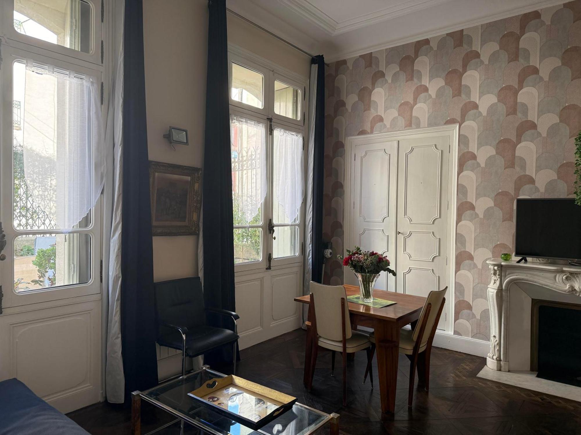 Studio 30 m2 avec jardin dans maison de maître Béziers Extérieur photo